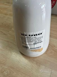 Semicolonna per lavabo bianco 