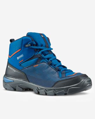 Scarponcini trekking QUECHUA n.35 impermeabili
