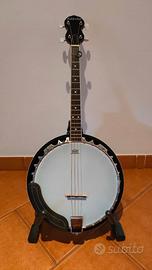 Ashbury AB-35-TS banjo tenore 4 corde, scala corta