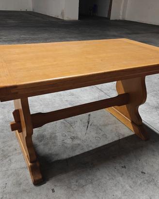 Tavolo Fratino Rustico Allungabile,Legno Massiccio