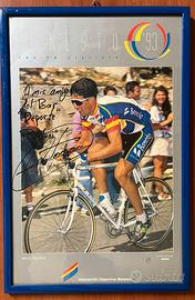 autografo miguel indurain