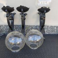 lampadari da esterno vintage/antichi