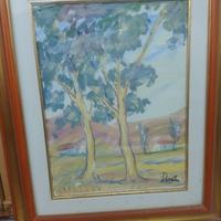 Quadro d autore e.donati olio su tela