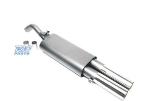 SILENZIATORE DI SCARICO PER VOLKSWAGEN VW GOLF II 