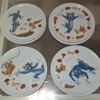 Piatti Pizza Tom e Jerry Nuovi