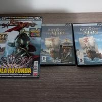 rivista re Artù + patrician 3 + tzar: excalibur 