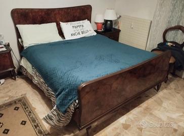 Letto matrimoniale anni 40
