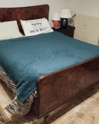 Letto matrimoniale anni 40