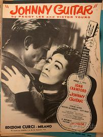 Spartito originale "Johnny Guitar" (1954)
