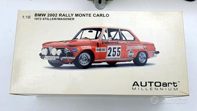 AUTOart BMW 2002 Rally MonteCarlo '73 Jagermeister