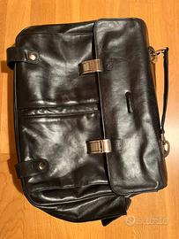 Borsa piquadro in pelle blu