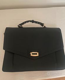 Borsa donna similpelle nera