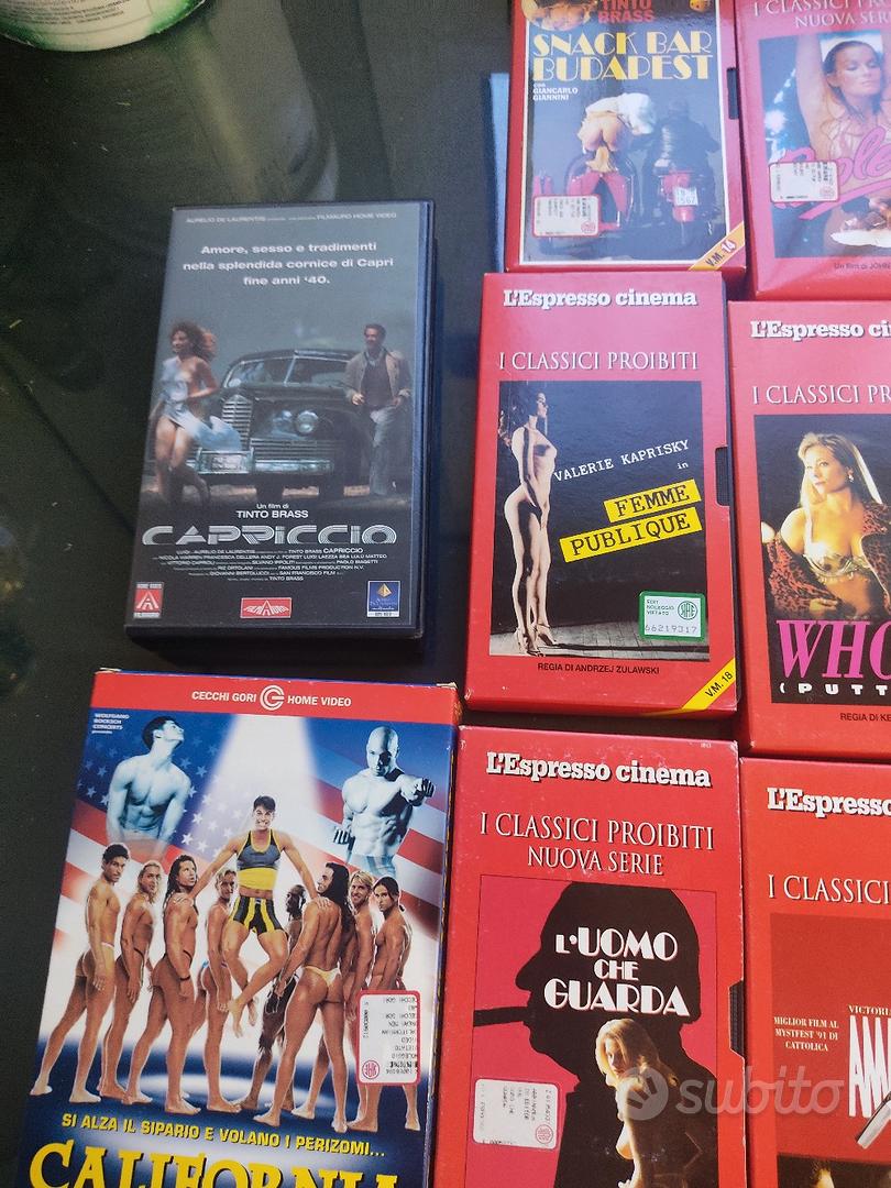 videocassette film erotici anni 80 90 - Musica e Film In vendita a Firenze