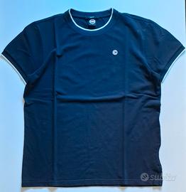 colmar originals t-shirt uomo XXL blu slim cotone