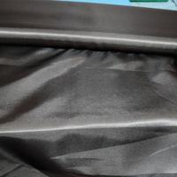 tessuto fodera di raso colore marrone