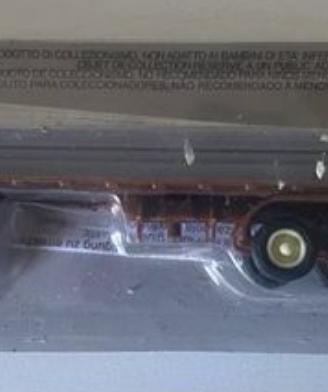 Modellino camion Italeri Fabbri giallo