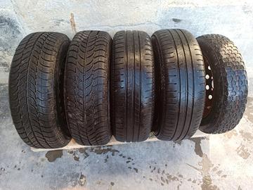 Gomme e cerchi in ferro 185/65/R15