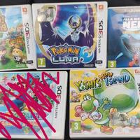 Set giochi Nintendo 3DS – Pokémon, Yoshi & altri