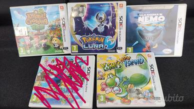 Set giochi Nintendo 3DS – Pokémon, Yoshi & altri