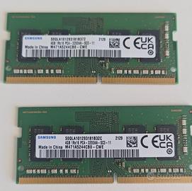 Samsung 8GB (2x4GB) DDR4 SO-DIMM PC4-3200AA Non-EC