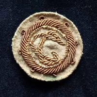 Sommergibilista fregio in canottiglia oro