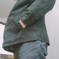 bomber Blue scamosciato