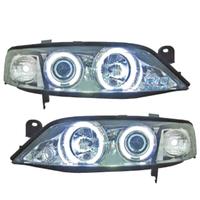 FARI OPEL VECTRA B 96-98 ANGEL EYES CCFL FONDO CRO