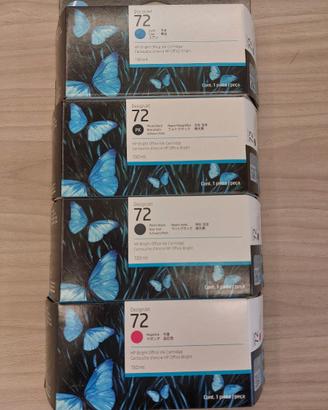 cartucce plotter HP DesignJet 72