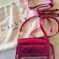 Borsa Gaëlle Paris – Fucsia Metallizzato & PVC
