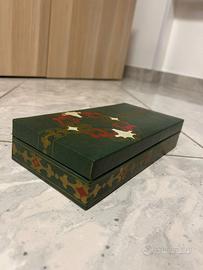 scatola vintage decorata