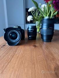 Canon EOS200d  kit +Canon 10-18mm+Tamron 100-300mm
