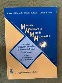Manuale Modulare di Metodi Matematici  Modulo 6
