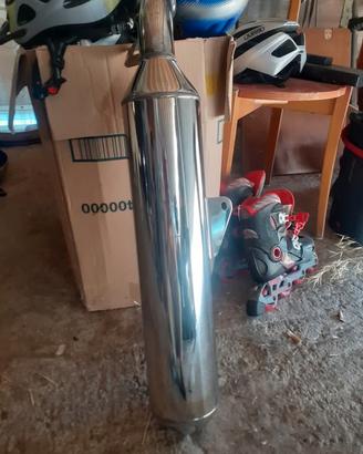 Silenziatore di scarico moto Guzzi 