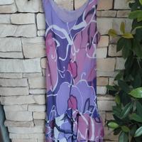 vestito lilla due pezzi 