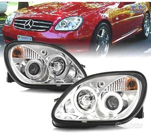 FARI MERCEDES CLASSE SLK R170 96-04 OCCHI ANGEL FO
