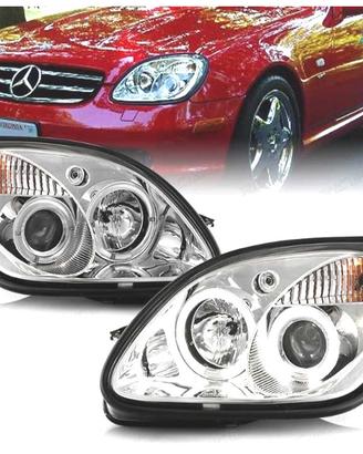FARI MERCEDES CLASSE SLK R170 96-04 OCCHI ANGEL FO
