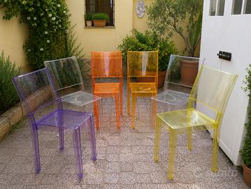 Set 6 Sedie Kartell "La Marie" Originali – Philipp