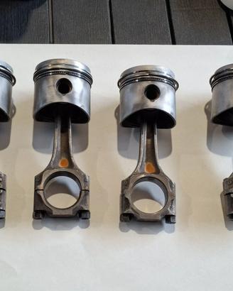 Serie 4 pistoni e bielle Vw Golf 1.6 gti mk1 Ø79,5