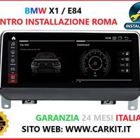 Schermo Autoradio GPS BMW X1 E84