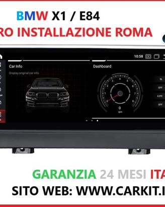 Schermo Autoradio GPS BMW X1 E84