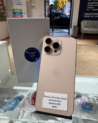 Iphone 16 Pro Max 256GB Esim