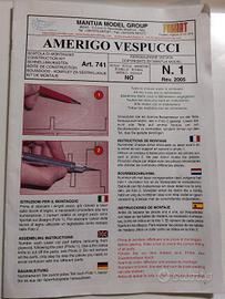 Piani Costruttivi Amerigo Vespucci Mantua Model