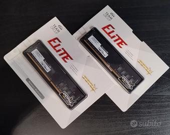 RAM DDR4 8GB (2x4GB) TeamGroup Elite 2400