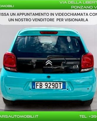 CITROEN C1 1.0 BENZINA - EURO 6B - NEOPATENTATI