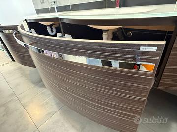 Lavandino doppio con mobile