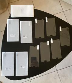 lotto di 10 vetri temperati protezione schermo cel