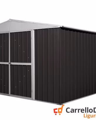 Box prefabbricato in acciaio 360x430cm nero