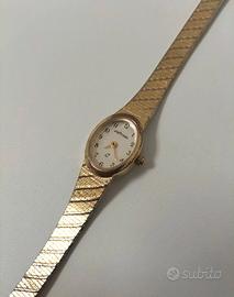 Pratina Vintage Orologio dorato Swiss