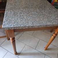 Tavolo da cucina allungabile 130-170 cm e 4 sedie