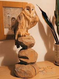 Scultura barbagianni